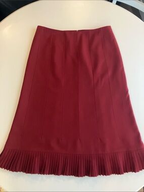 Driss Van Noten wool skirt